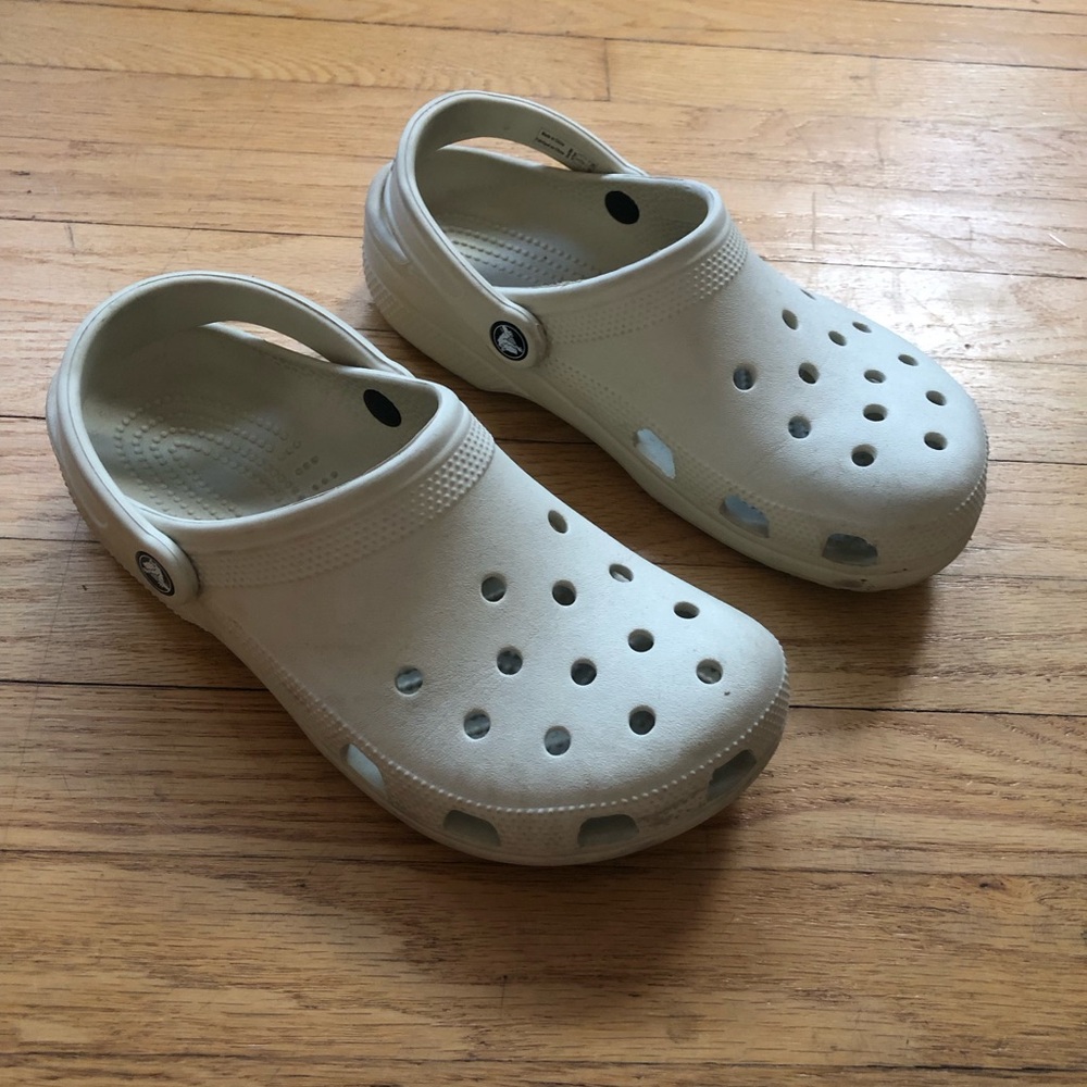Crocs - Off White / Cream - Men’s 7 or Women’s 9